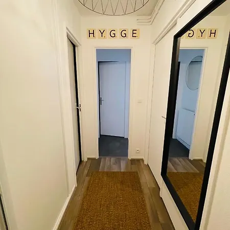 Hygge - Superbe Renove Gare Avec Parking Privatif 公寓 鲁昂